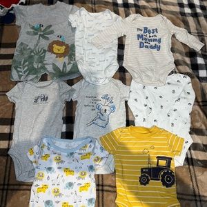 8 piece set baby size 3m